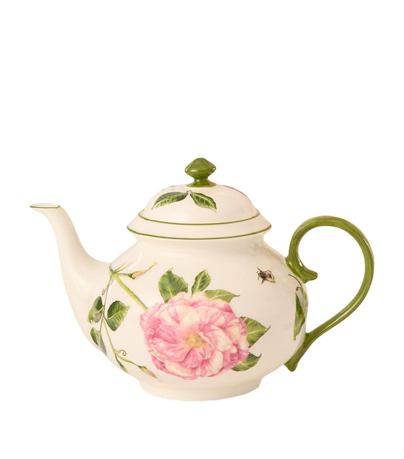Halcyon Days King's Rose teapot 14cm (British brand)