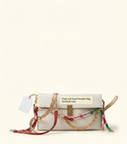 Prada Soft Sound Charm shoulder bag in calf leather, imported from the UK