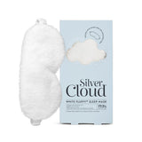 Superdrug Silver Cloud Silver Ion Infused Satin Fluffy Sleep Mask White- Buy online at McGrocer