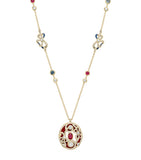 Boodles Presence Chamber pendant diamonds ruby 18kt gold, UK version