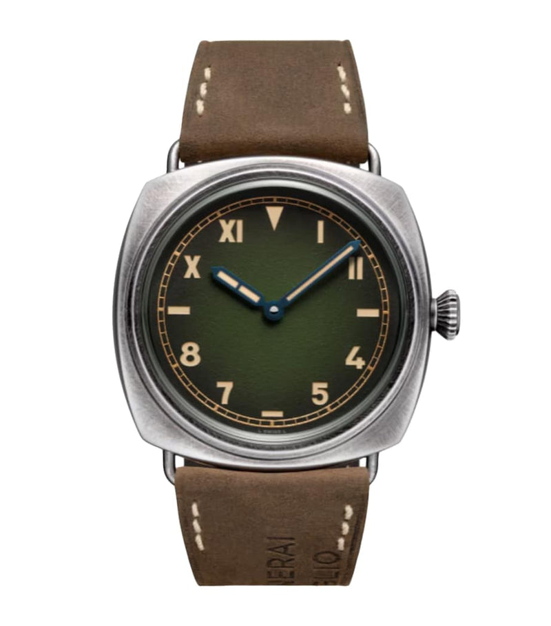 Panerai Radiomir watch 45mm recycled steel (British brand)