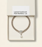 McQueen crystal-embellished skull necklace, UK version
