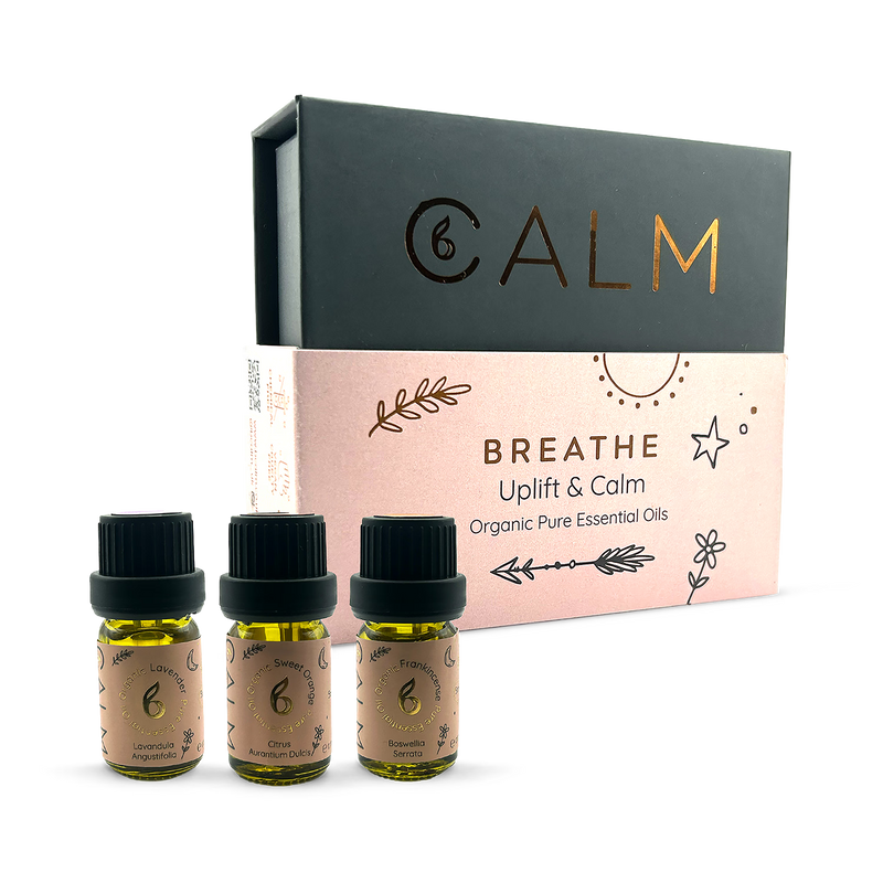 B Calm organic essential oil trio 5ml x3 (British brand)