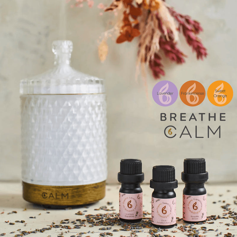 B Calm organic essential oil trio 5ml x3 (British brand)