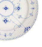 Royal Copenhagen Blue Fluted Half Lace plate 27cm, imported from the UK