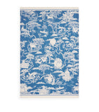 Set of 2 Cotton Tea Towels with Landmark Print, Approx. 68cm x 46cm