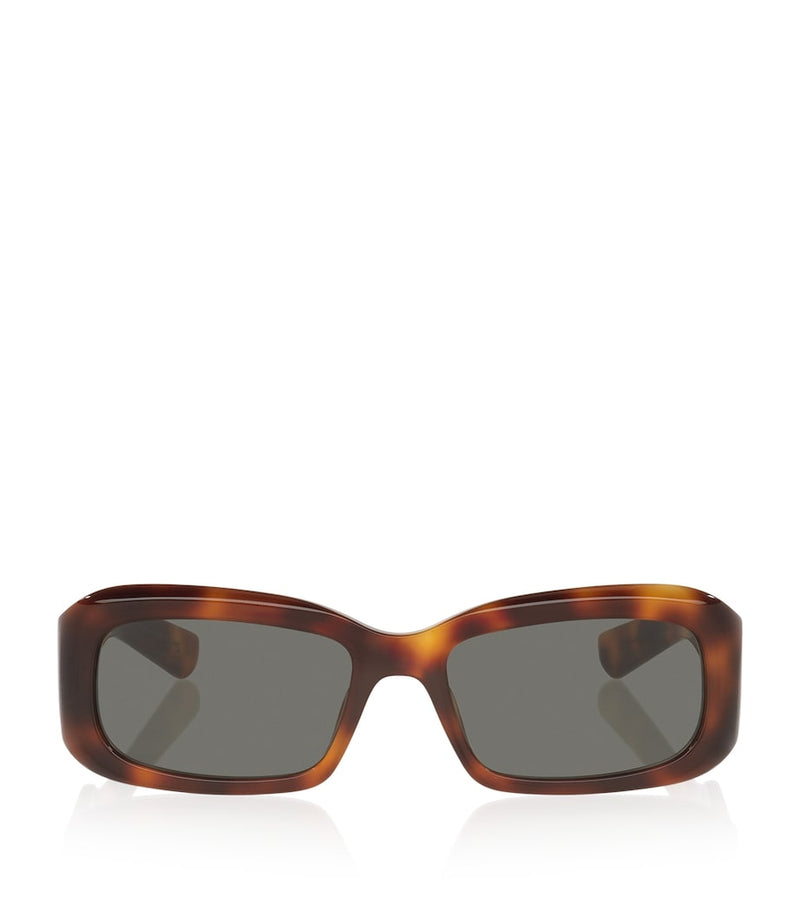 Saint Laurent acetate rectangle sunglasses (British brand)