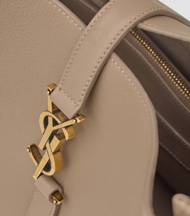 Saint Laurent large shoulder bag in calfskin - British product