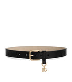 Dolce&Gabbana kids logo belt in leather (British brand)