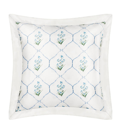 Harrods Gingerlily x Memo Press Silk Forget Me Not Pillowcase 65cm x 65cm- Buy online at McGrocer