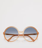 Miu Miu acetate oversized round sunglasses imported from the UK