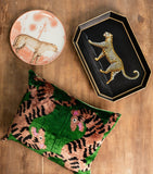 Les Ottomans decorative tray Leopard 43cm x 30cm (British brand)