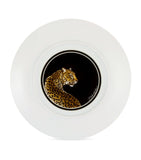 Dolce&Gabbana set of two leopard dinner plates 26cm (British brand)
