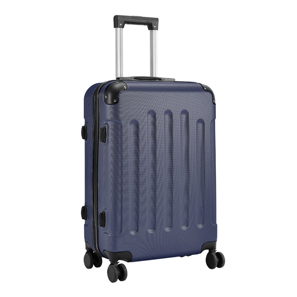 Livingandhome blue spinner suitcase 28 inch, UK version