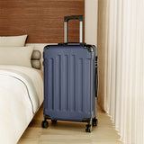 Livingandhome blue spinner suitcase 28 inch, UK version