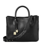 Aspinal of London Midi Leather London Tote Bag - British product
