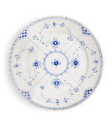 Harrods Royal Copenhagen Blue Fluted Half Lace Porcelain Plate 22cm- Buy online at McGrocer