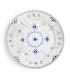 Royal Copenhagen Blue Fluted Half Lace plate 22cm, imported from the UK