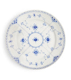 Royal Copenhagen Blue Fluted Half Lace plate 22cm, imported from the UK