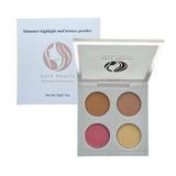 Eeve Beauty highlighter and bronzer palette 30g (British brand)