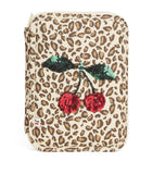 Konges Slojd leopard print pencil case 32cm - British product