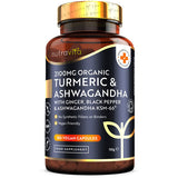 Superdrug Nutravita Turmeric & Ashwagandha KSM-66 with Ginger & Black Pepper Supplement- Buy online at McGrocer