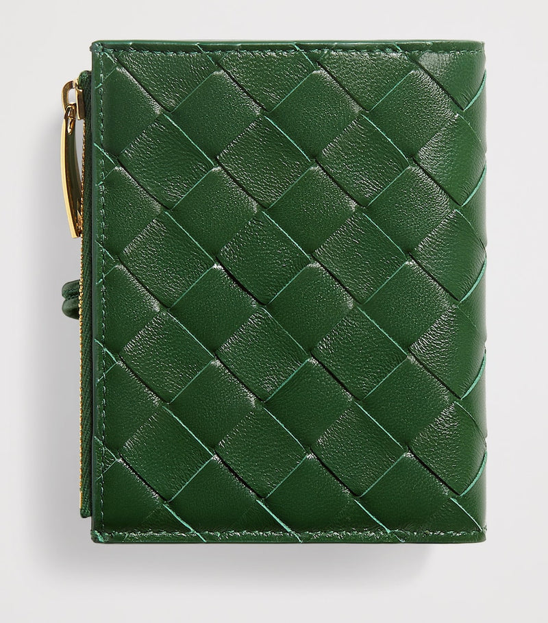 Bottega Veneta Intrecciato bifold wallet Italian leather - British product