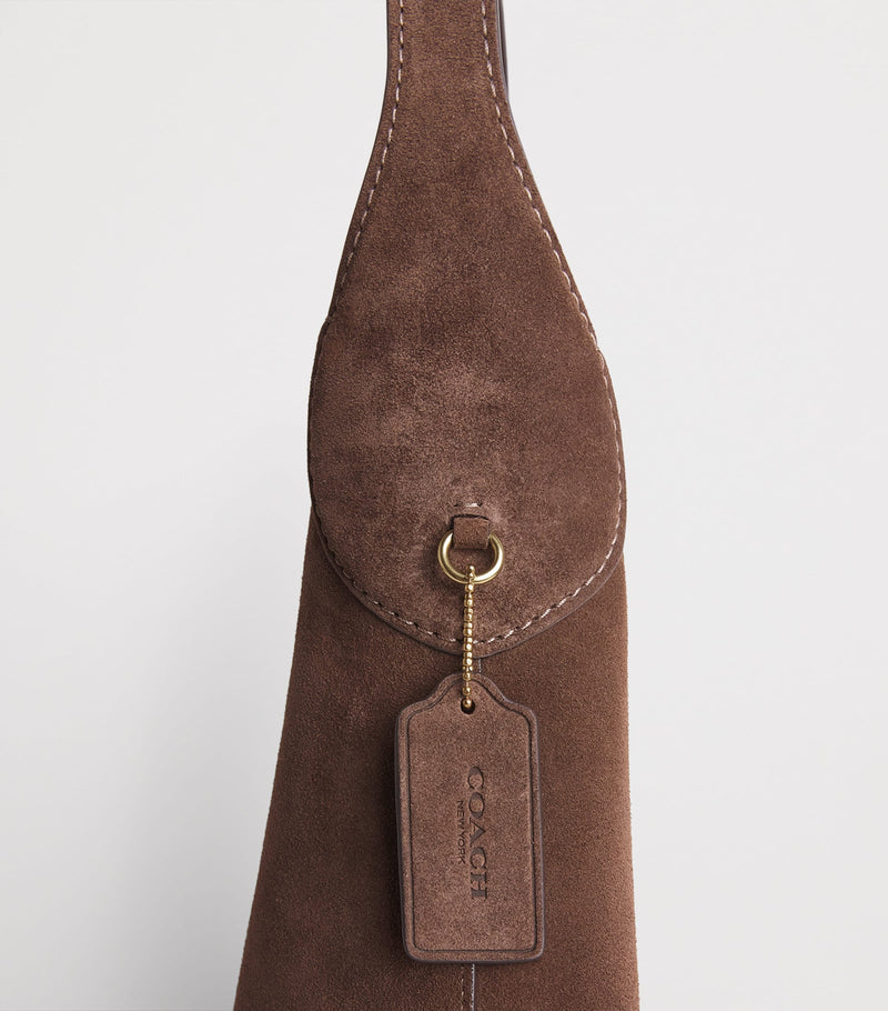 Coach shoulder bag Brooklyn 39 suede, UK version