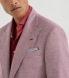 Brunello Cucinelli silk patterned pocket square 35cm, imported from the UK