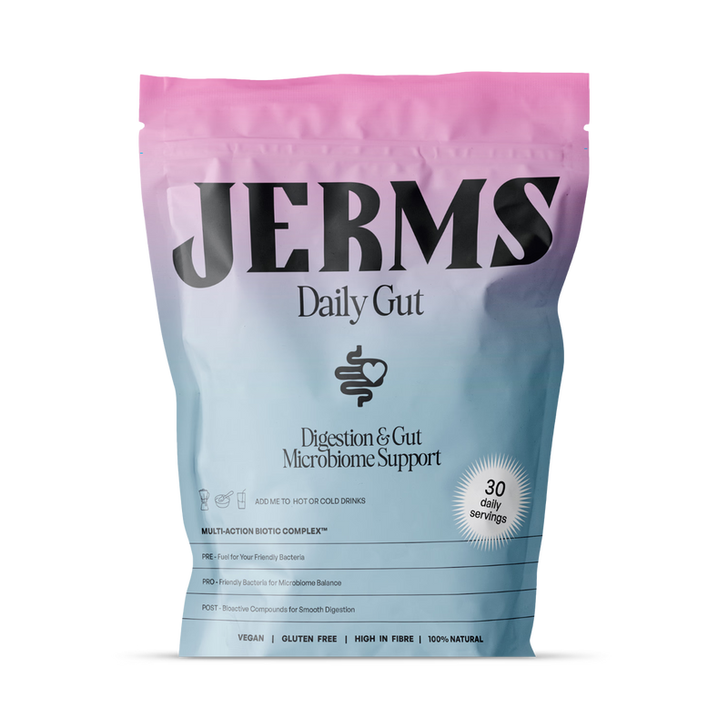 JERMS Daily Gut superfood powder 150g, UK version