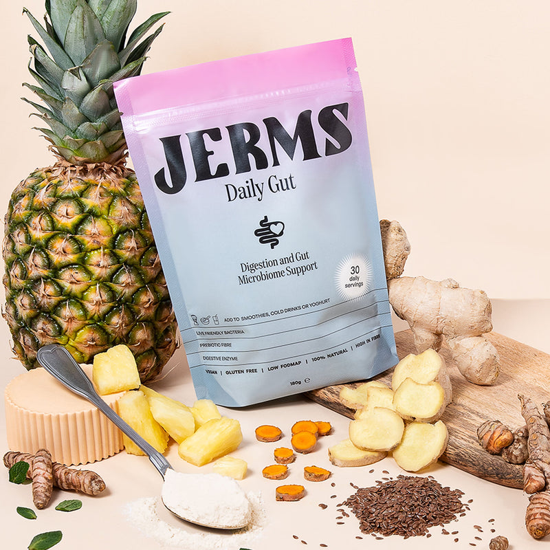 JERMS Daily Gut superfood powder 150g, UK version