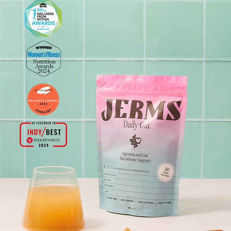 JERMS Daily Gut superfood powder 150g, UK version