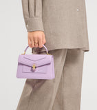 Bvlgari Serpenti Forever mini top-handle bag in karung leather (British brand)