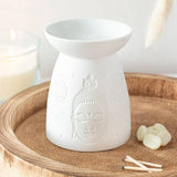 Something Different Ceramic Oil Burner Buddha Head (British brand)