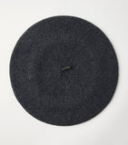 Brunello Cucinelli wool beret with beading and silver-tone hardware - British product
