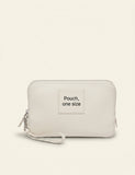 Prada Saffiano leather clutch with logo plaque - British product