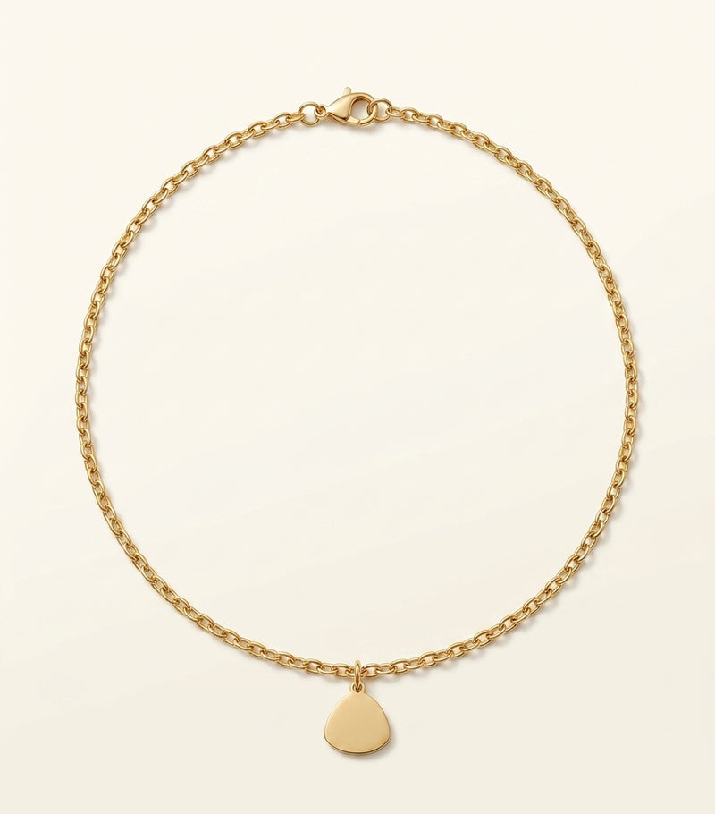 Prada triangle pendant necklace, Italian jewelry (British brand)