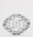 Boodles platinum diamond Victoria Falls ring - British product
