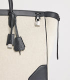 Dunhill Century 45 tote bag with leather trim, imported from the UK