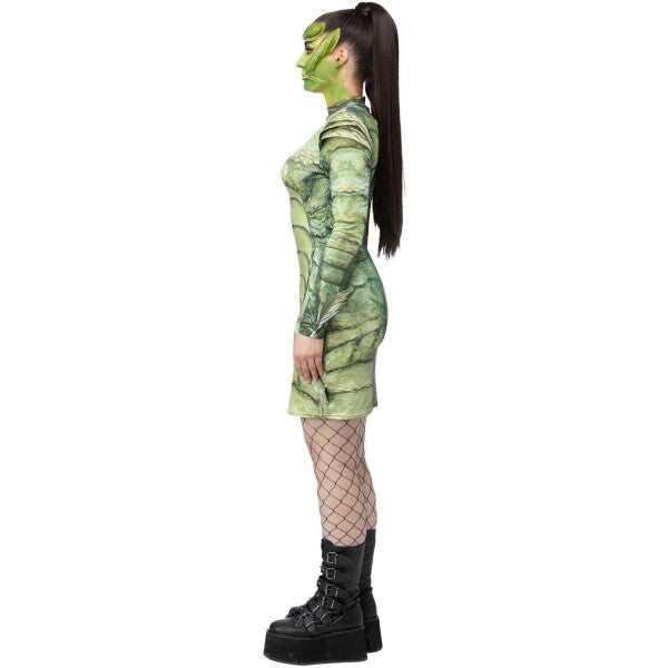 Smiffys women's Creature from the Black Lagoon costume, imported from the UK