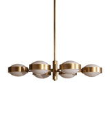 Harrods Soho Home Edith Chandelier H18 x W56 x D85 cm- Buy online at McGrocer