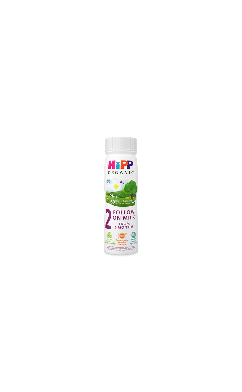 HiPP organic follow-on milk ready to feed - UK version