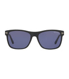 TOM FORD Giulio rectangle sunglasses glossy acetate - British product
