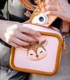 Zoofamily silicon deer camera bag for kids, UK version