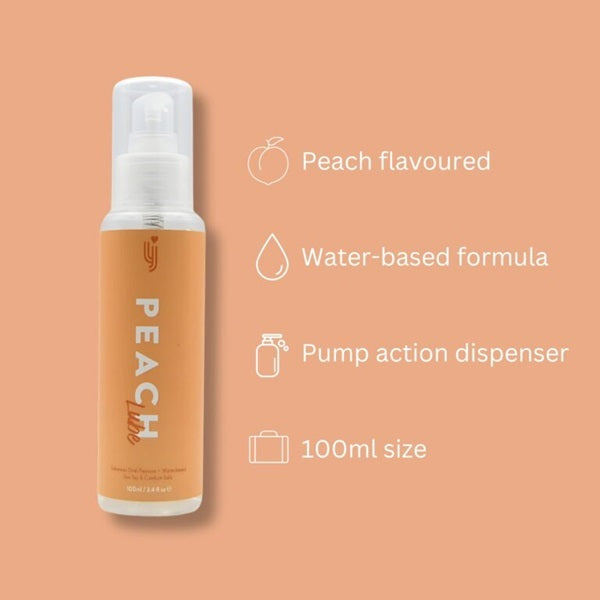 Loving Joy Peach Flavoured Lubricant 100ml (British brand)