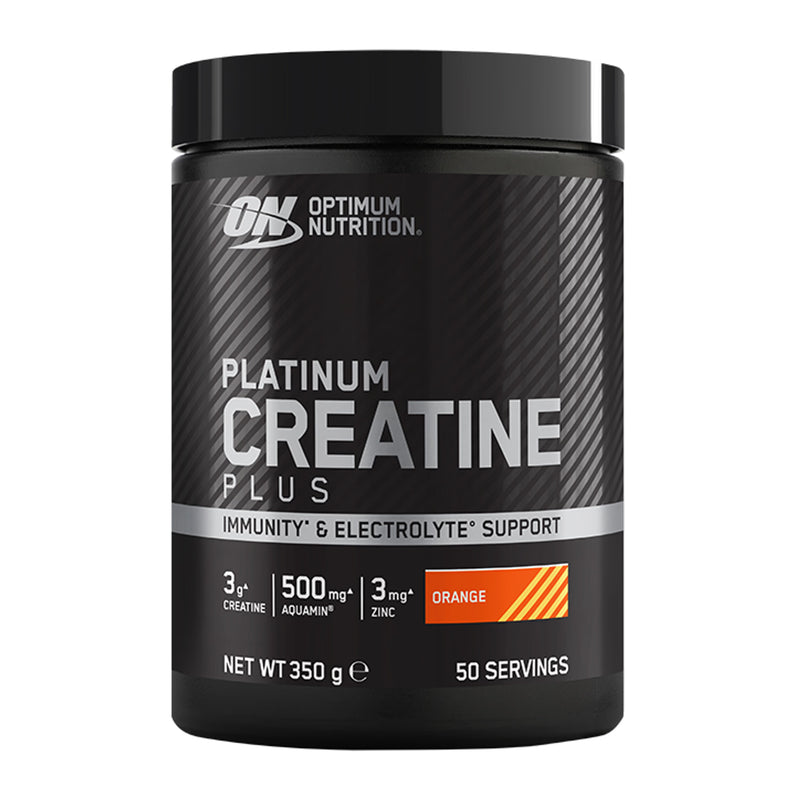 Optimum Nutrition creatine supplement orange flavour 350g - British product