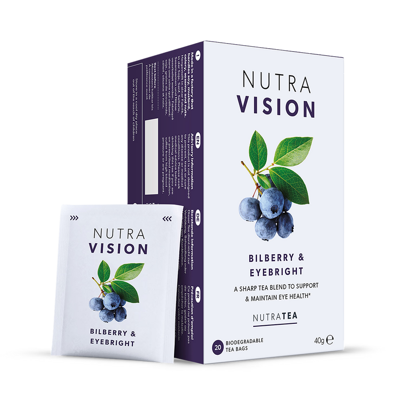 NutraVision herbal tea 20 tea bags (British brand)