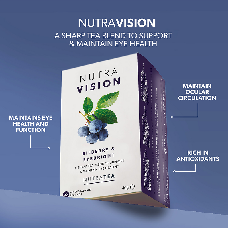 NutraVision herbal tea 20 tea bags (British brand)