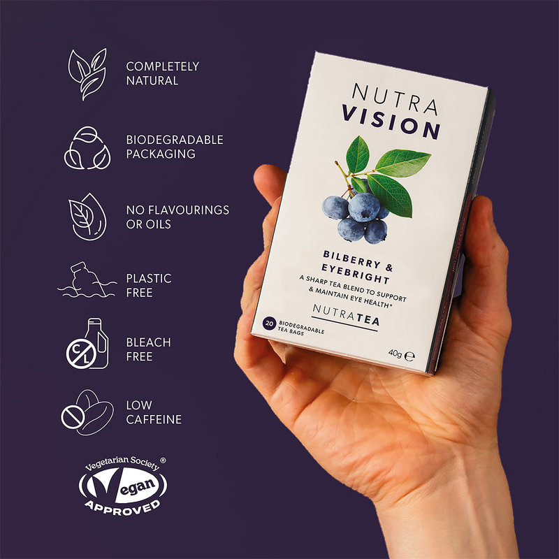 NutraVision herbal tea 20 tea bags (British brand)