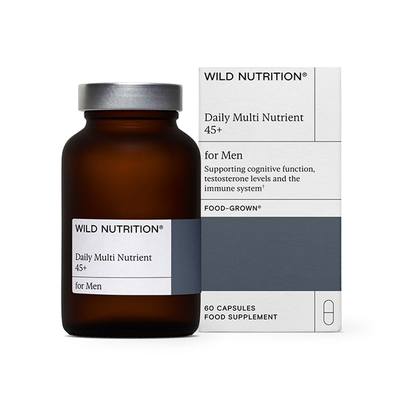 Wild Nutrition Multivitamin Men 45+ 60 Capsules (British brand)